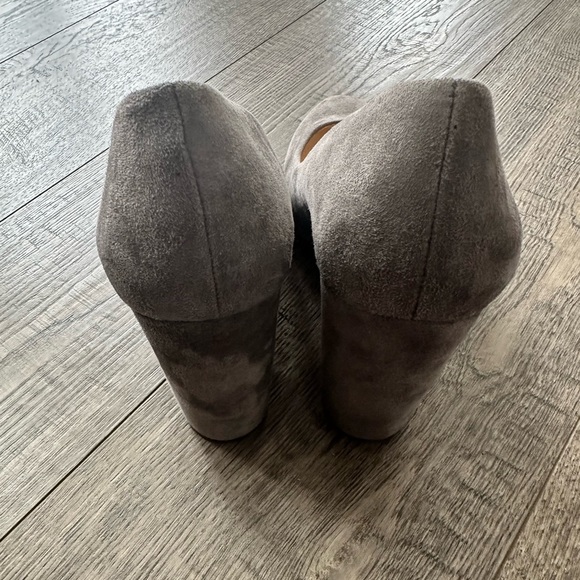 Jessica Simpson Belemo Block Heel gray shoes Sz 8.5M - Picture 9 of 10